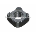 China Manufacture Supply high quality good price DIN928/DIN929 s/s carbon steel jointing nut square weld nut